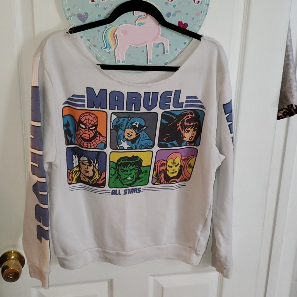 Cool Vintage 80's Marvel Sweatshirt